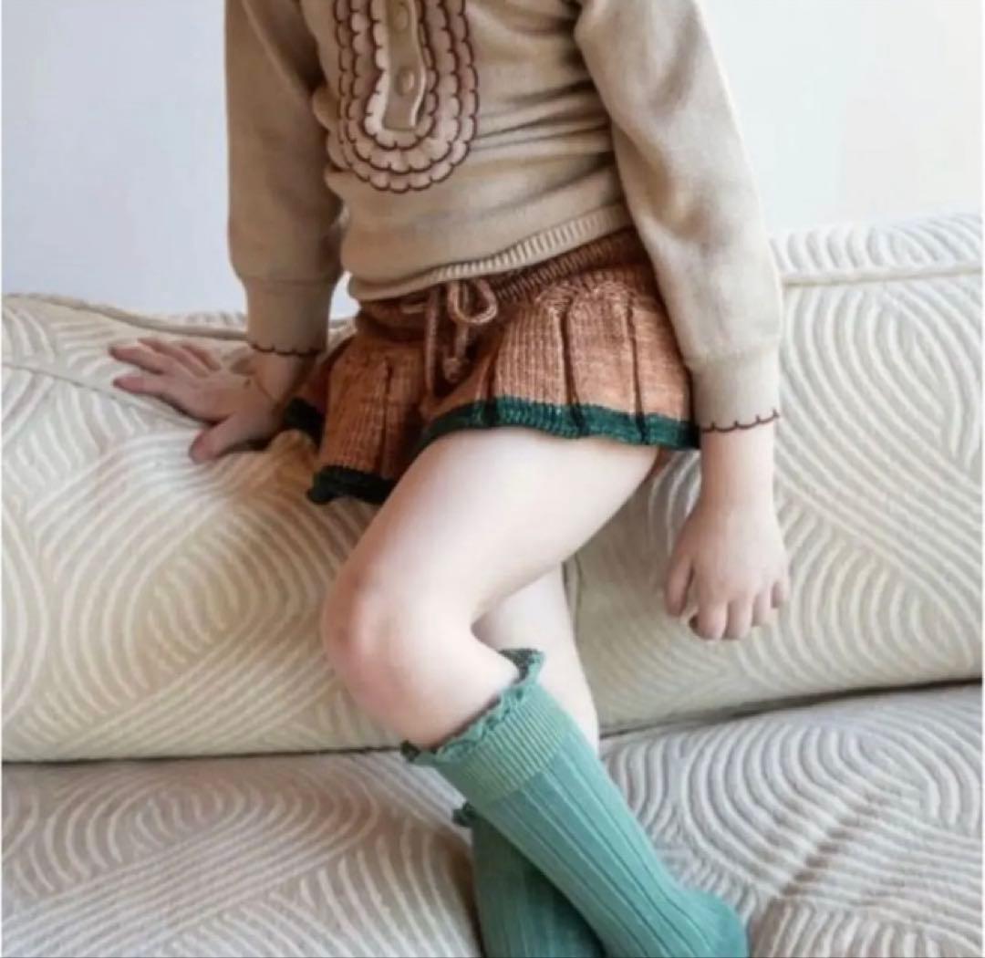 Misha & Puff スケポン　ニットスカート 4-5Y