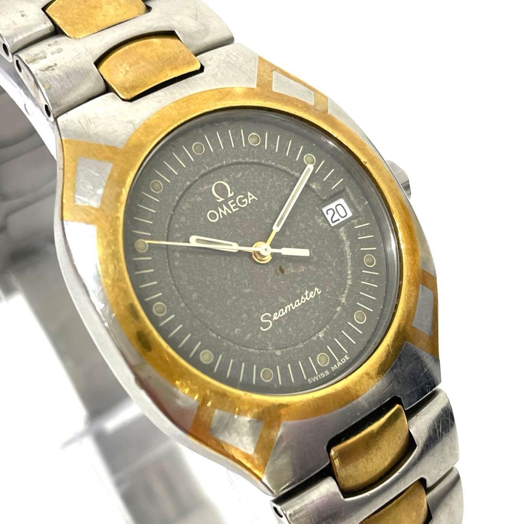 【TK】OMEGA オメガ　シーマスター　ポラリスデイト　クォーツ腕時計