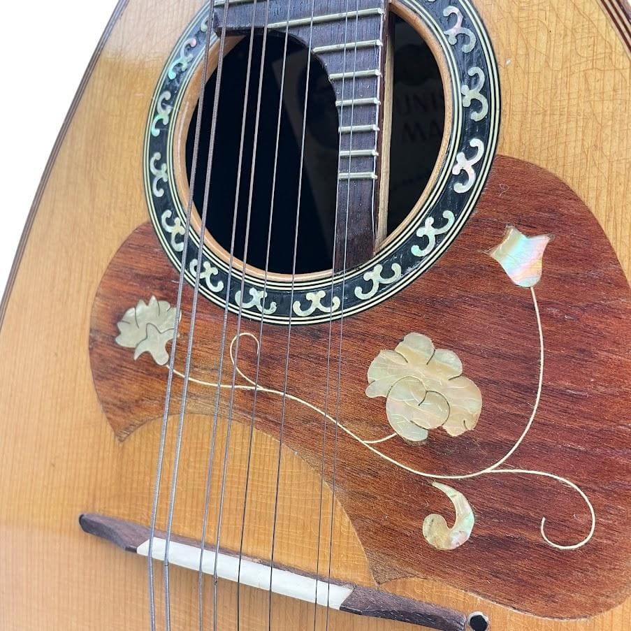 ●国島マンドリン● 1961年製 No.105 象嵌細工 ジャパンヴィンテージ