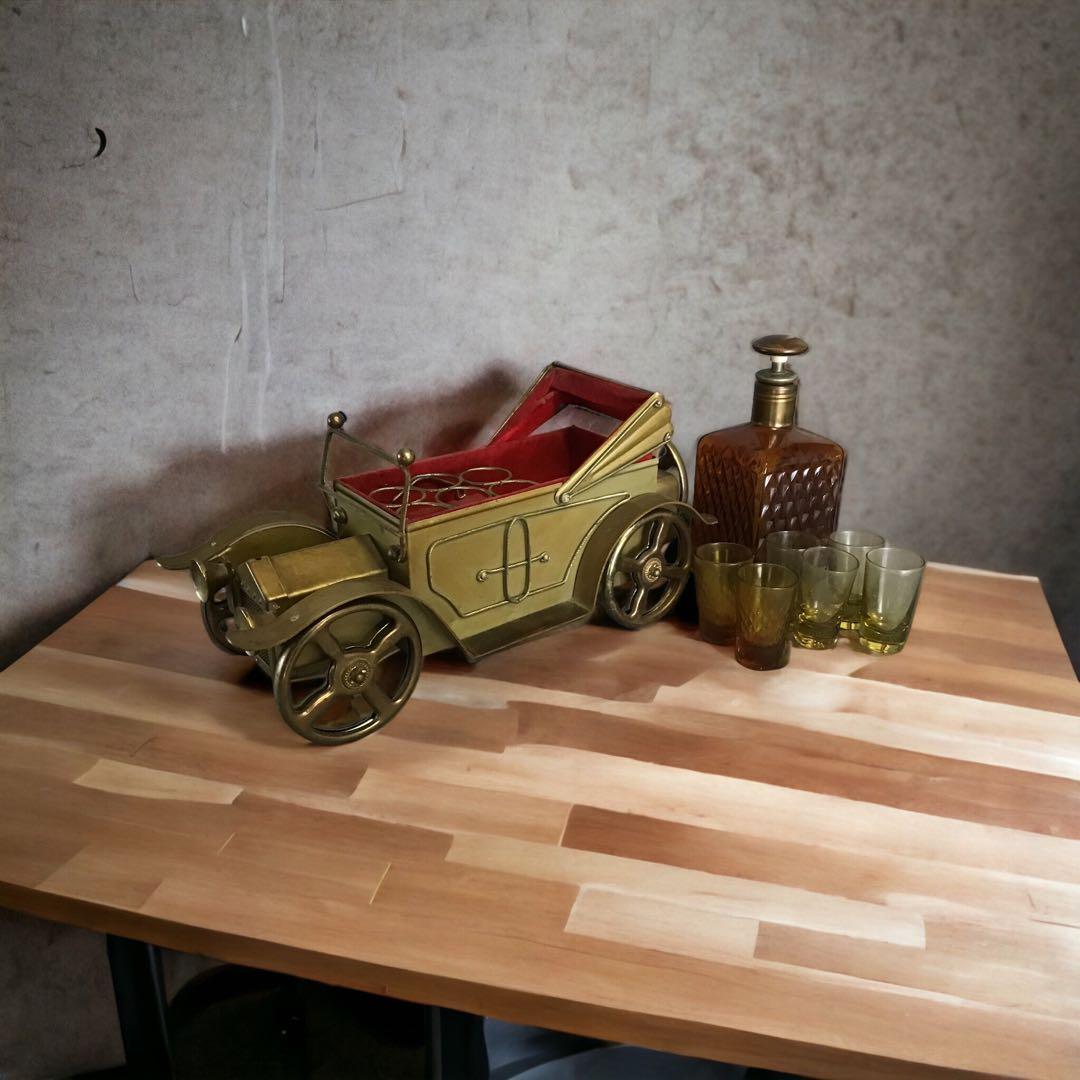 ビンテージ　オルゴール付きクラッシックカー