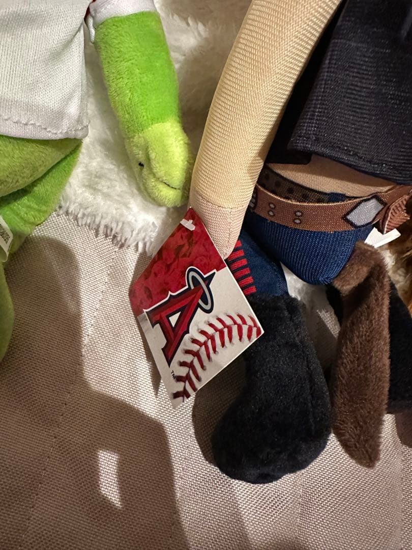 【激レア】MLBエンゼルス　ラリーモンキー3体セット