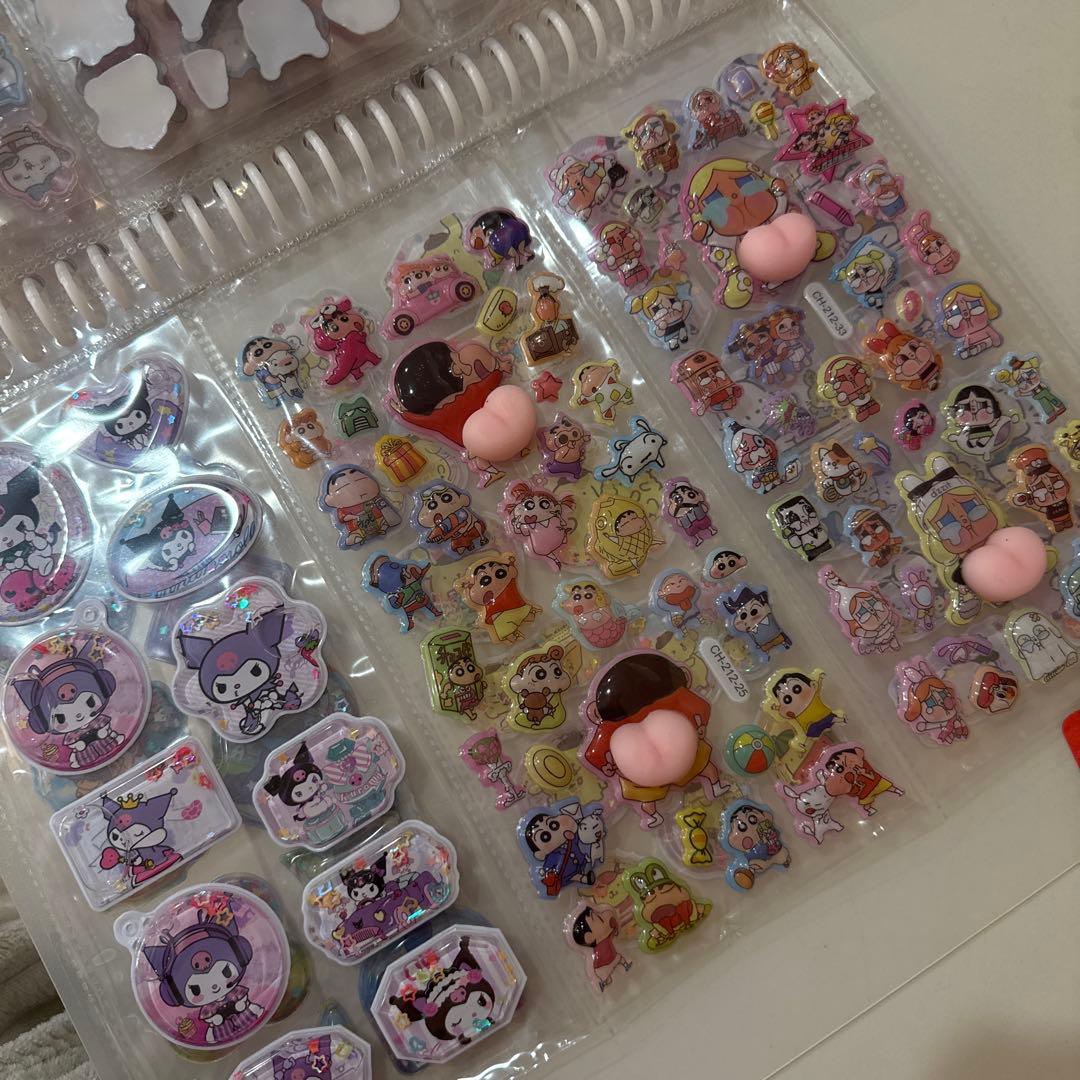 e*K様 シール帳 A4 シートシール収納 完成品