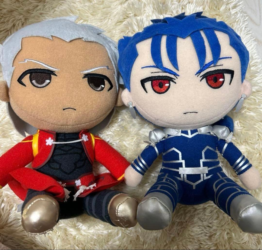 アーチャー　エミヤ　ランサー　クーフーリン gift ぬいぐるみ 新品 Fate Gift ぬいぐるみ ランサー/クーフーリン アーチャー/エミヤ