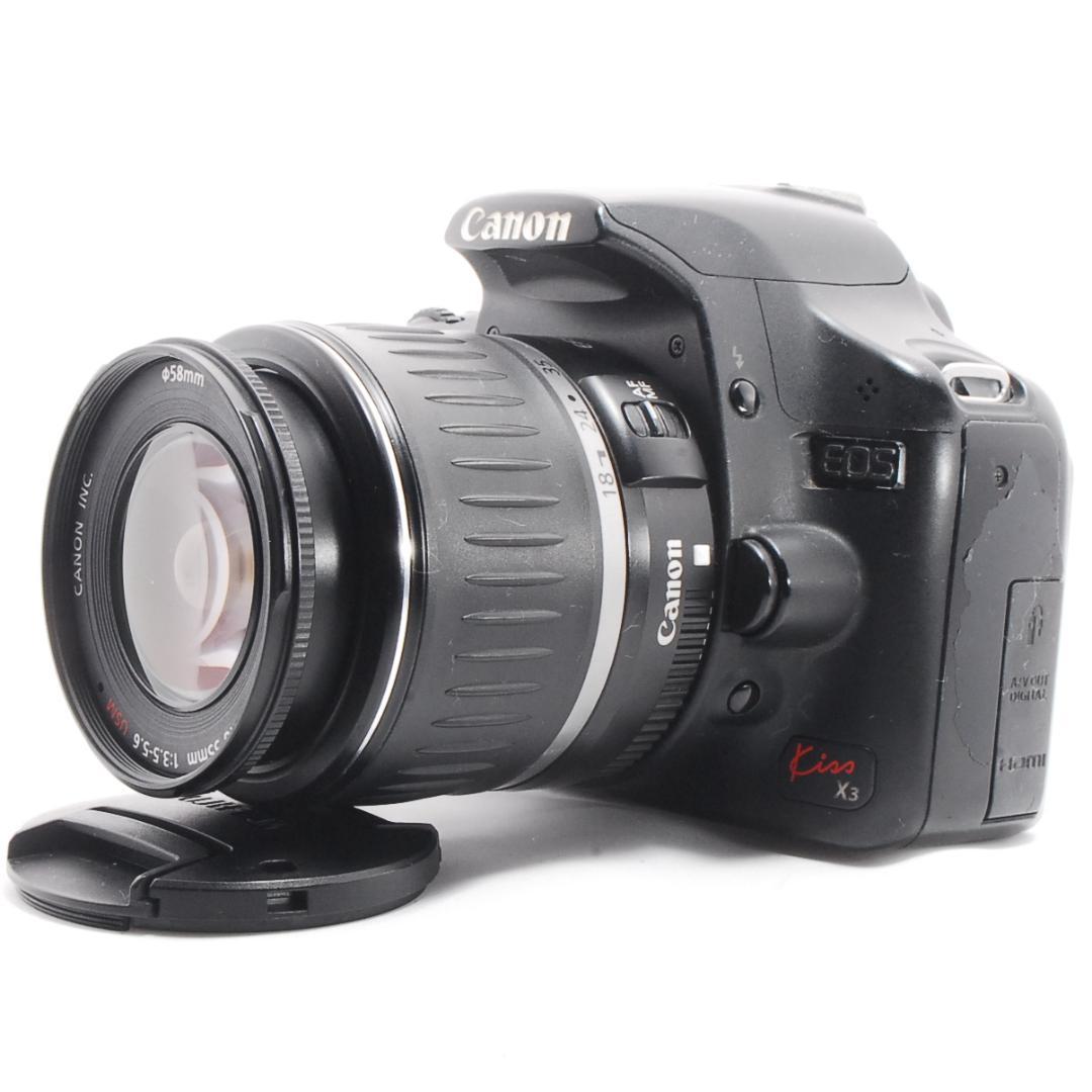 Canon Kiss X3 キット 18-55mm 動作良好 初心者おすすめ - メルカリ