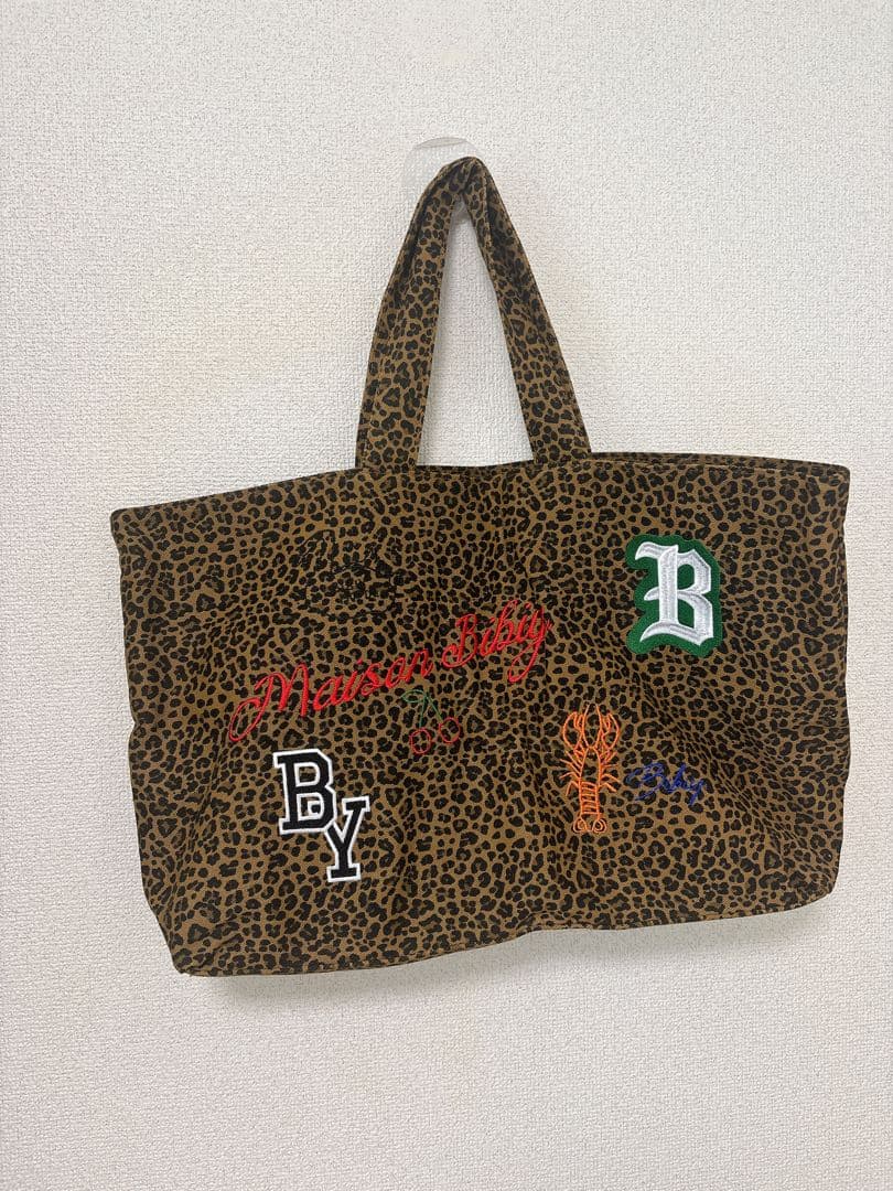 BIBIY. LEOPARD TOTE レオパード柄トートバッグ Bibiy. leopard tote