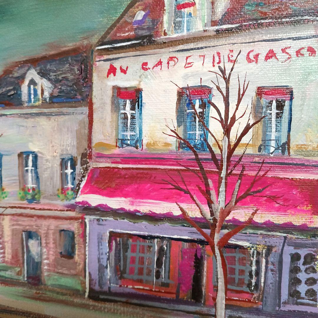 小澤勇寿郎 テアトル広場 美品の油絵です