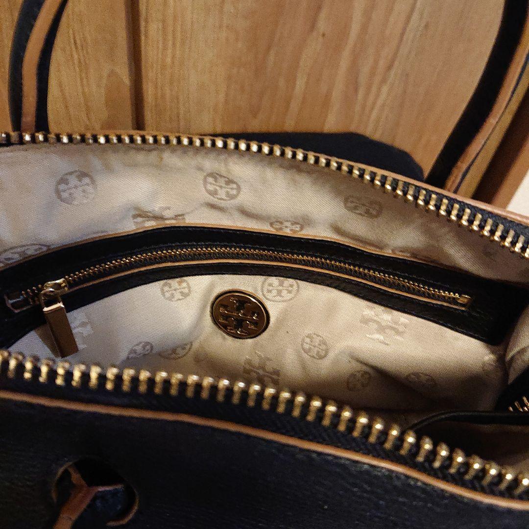 複数回使用 Tory Burch ブラック ショルダーバッグ
