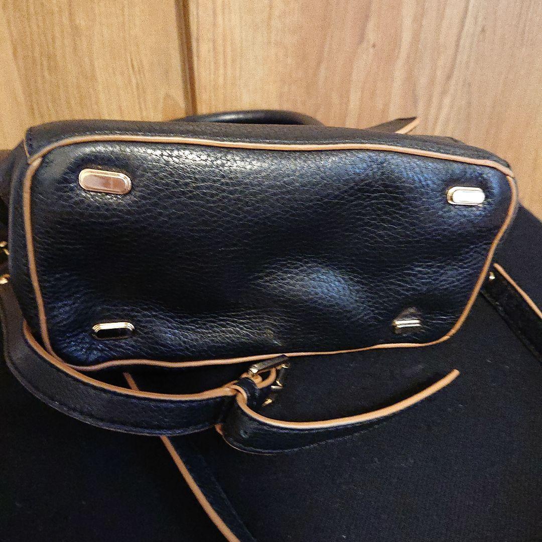 複数回使用 Tory Burch ブラック ショルダーバッグ