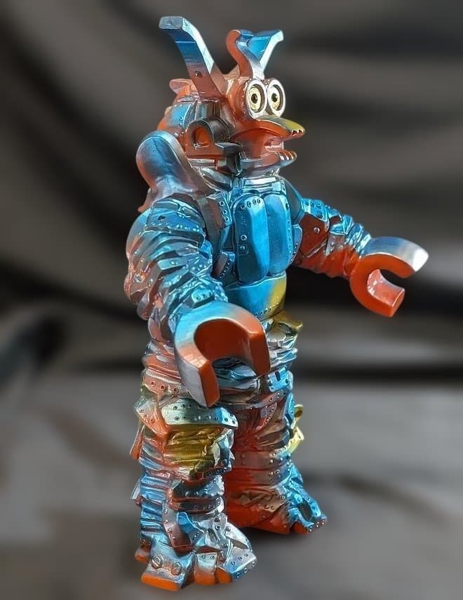 ジャイアントガルバン「キャプテンウルトラ」登場怪獣（ブルマァク復刻）ソフビ