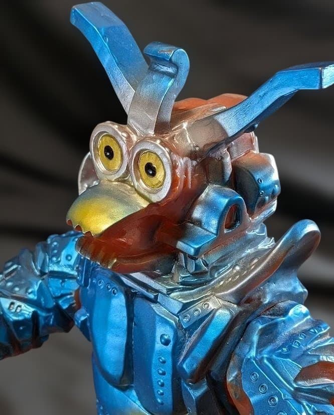 ジャイアントガルバン「キャプテンウルトラ」登場怪獣（ブルマァク復刻）ソフビ