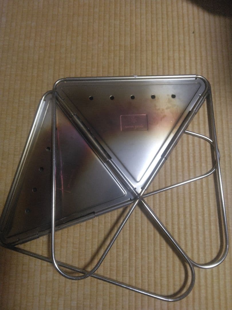 美品※明日最終　スノーピーク　焚火台L スターターセット　set-112s手袋付