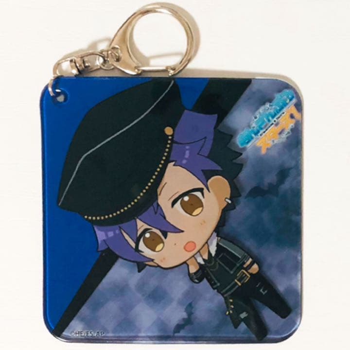 新品★あんスタ★カラ鉄【UNDEAD】ふにふにコースター型ストラップ★4点セット