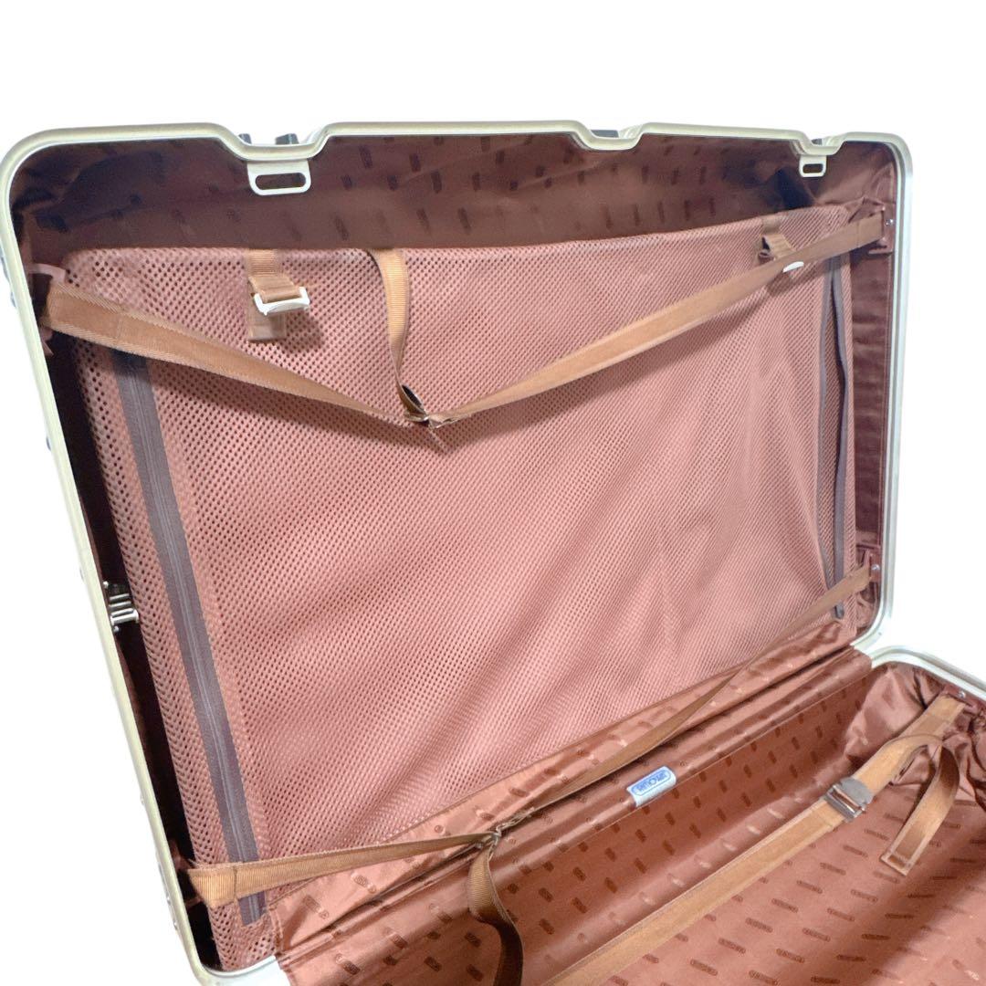 《極希少》リモワ TOPAS Titanium 77L GOLD TSA
