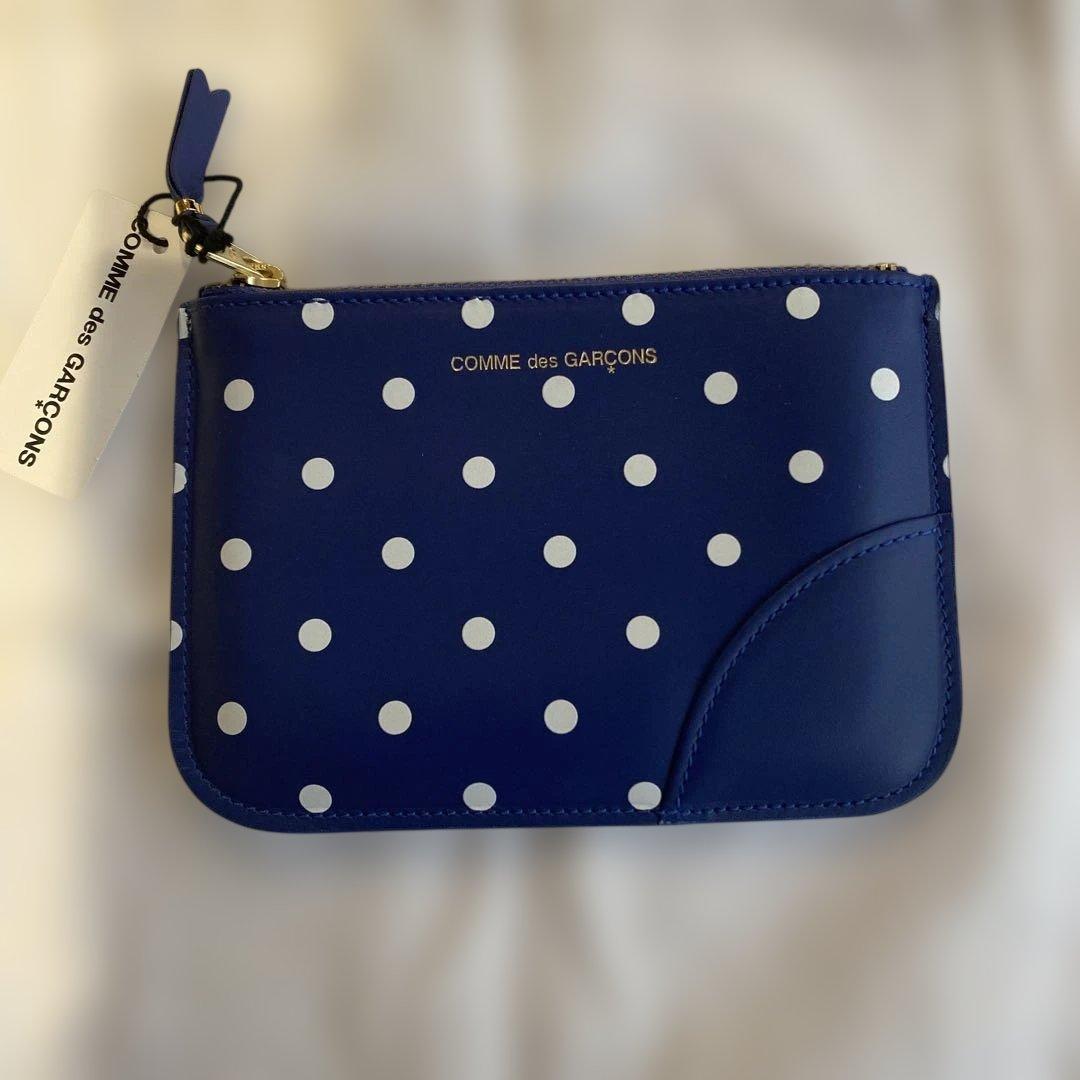 コムデギャルソン WALLET polka dots printed 未使用