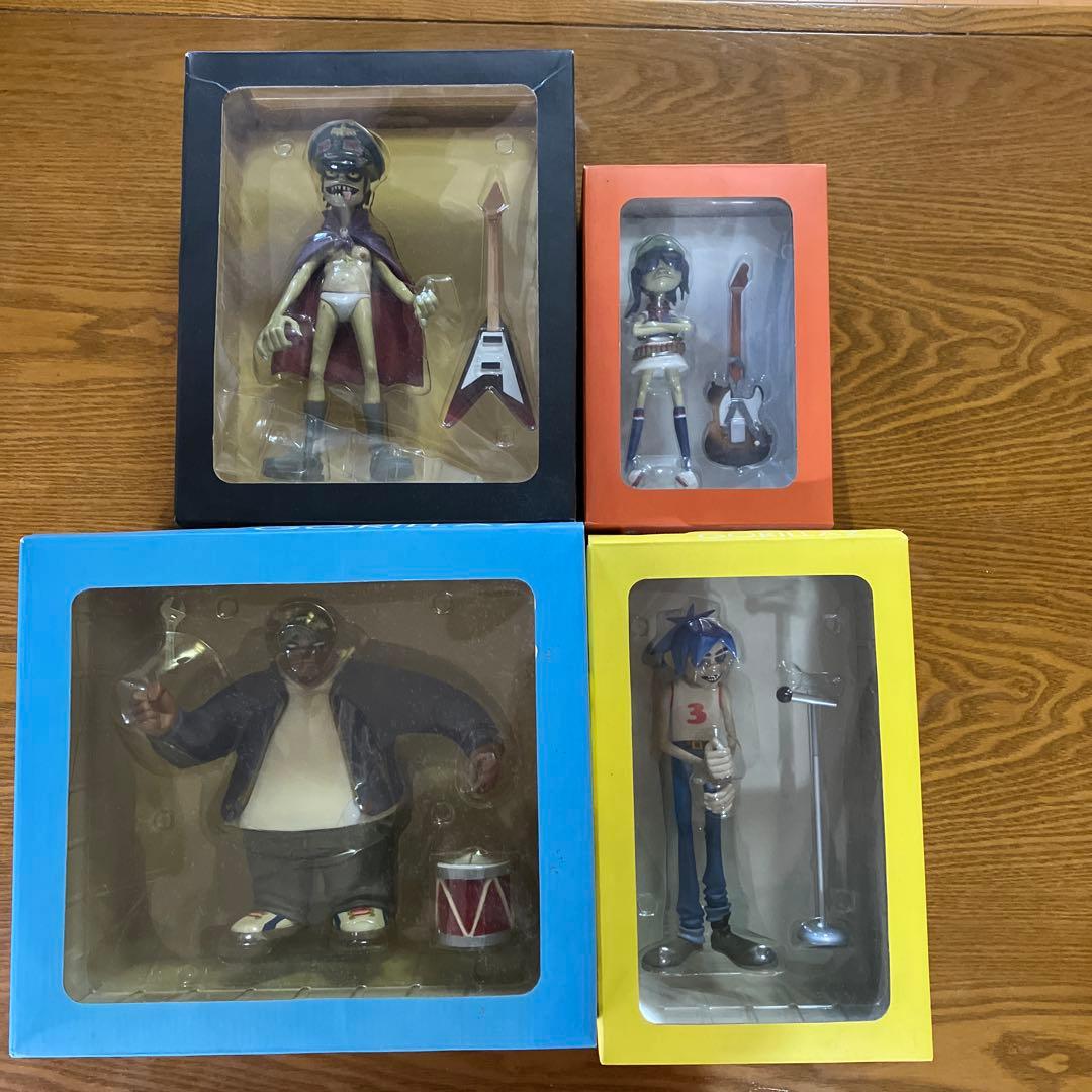 GORILLAZ フィギュアCMYK 4体セット【Kidrobot】（開封済） - メルカリ