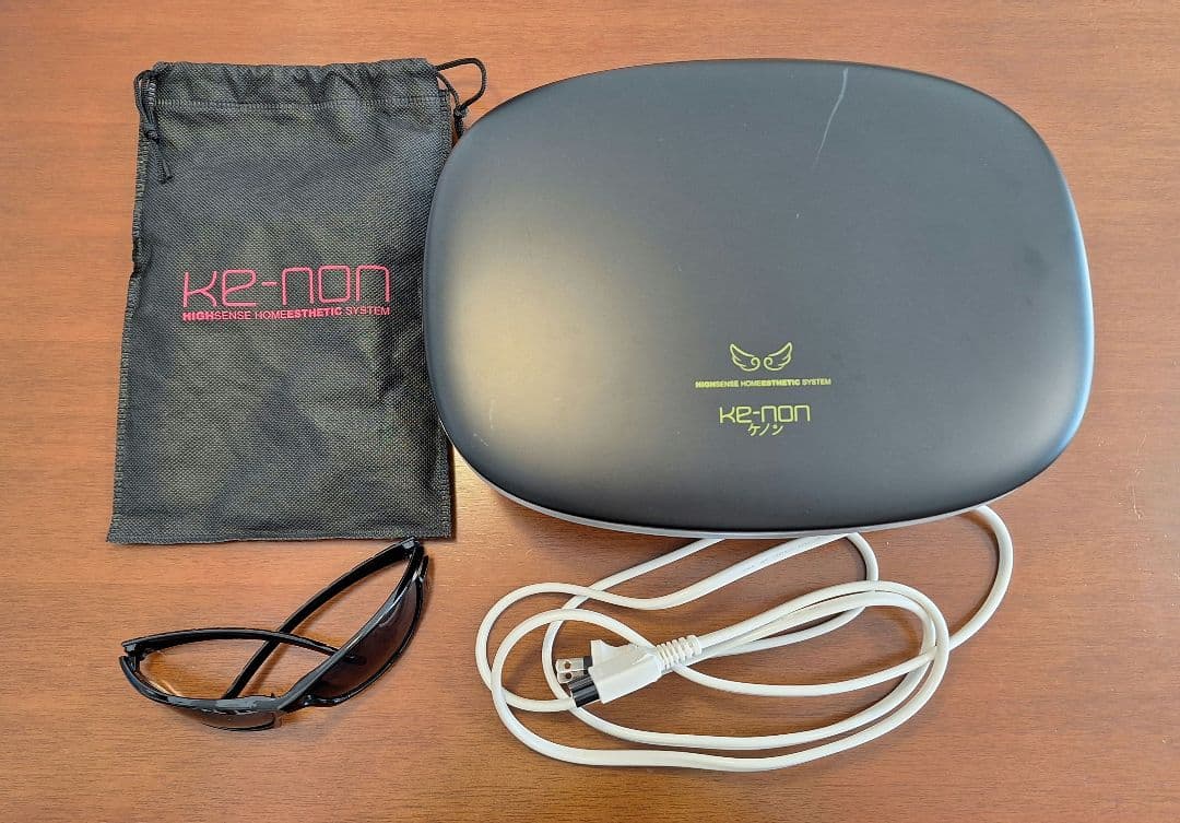 ケノン ver.8.6 フラッシュ式脱毛器 マットブラック - メルカリ