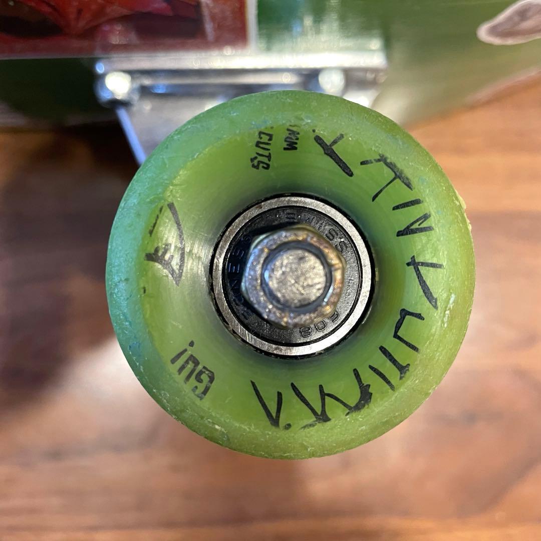 ファッキングオーサム　スケボー　コンプリート　インディペンデント　チタニウム