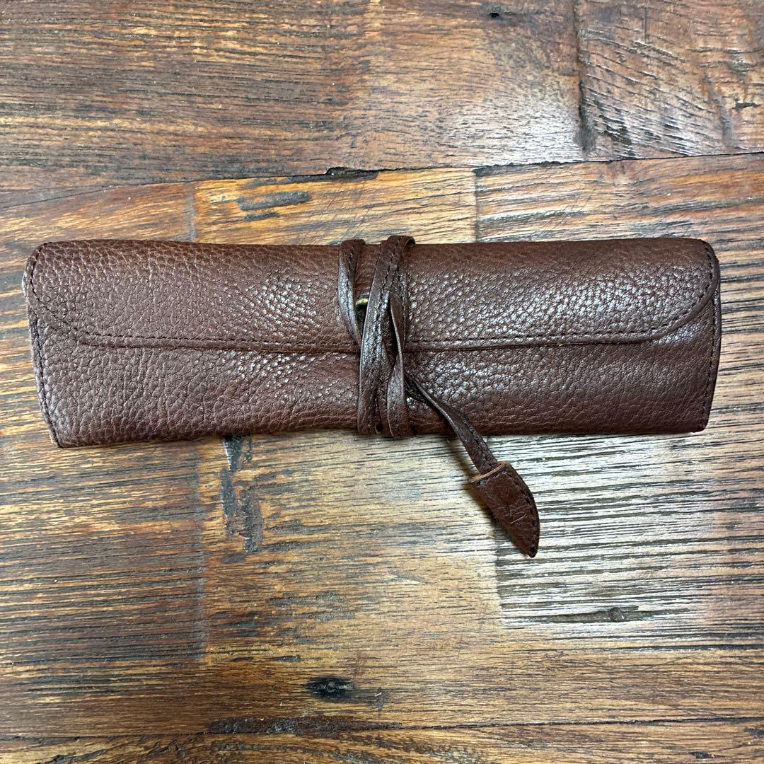 土屋カバン レザー ロールペンケース - メルカリ