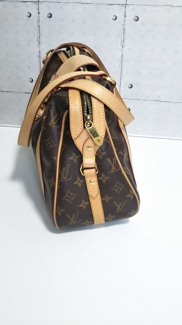 中古】 ルイヴィトン LOUIS VUITTON ストレーザ GM ショルダーバッグ