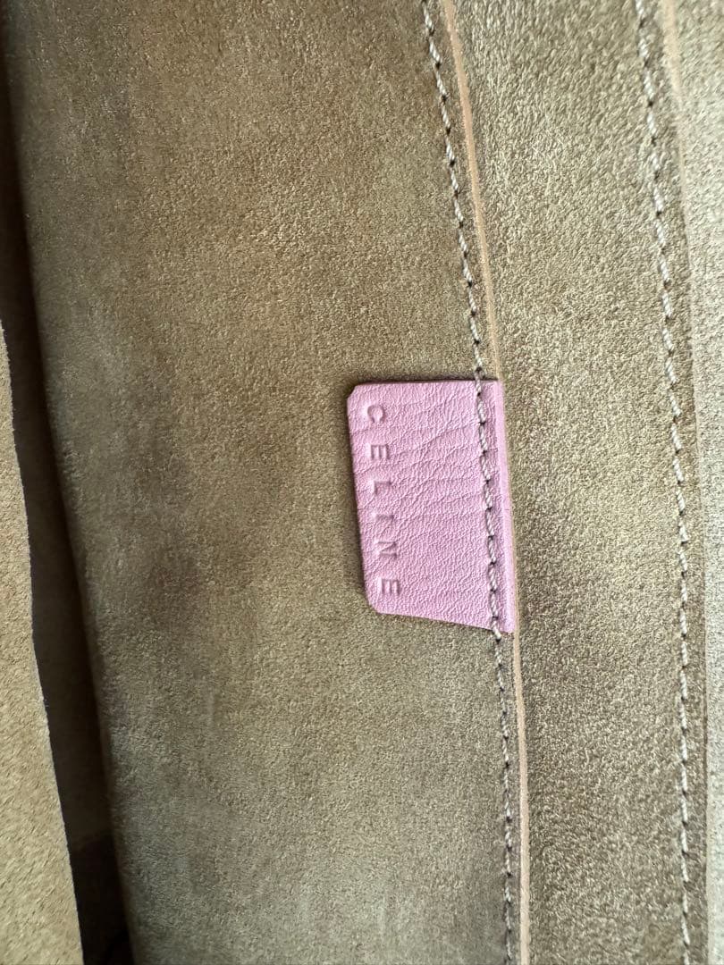CELINE ピンク スタッズ ハンドバッグ