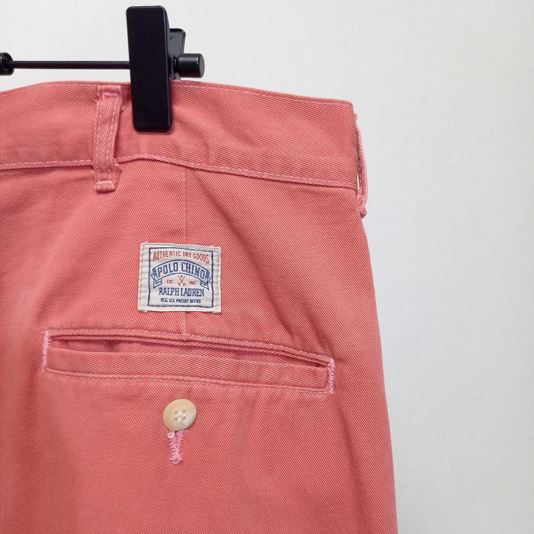 ピンク！80s 90s USA製 ポロ ラルフローレン ANDREW PANT - メルカリ