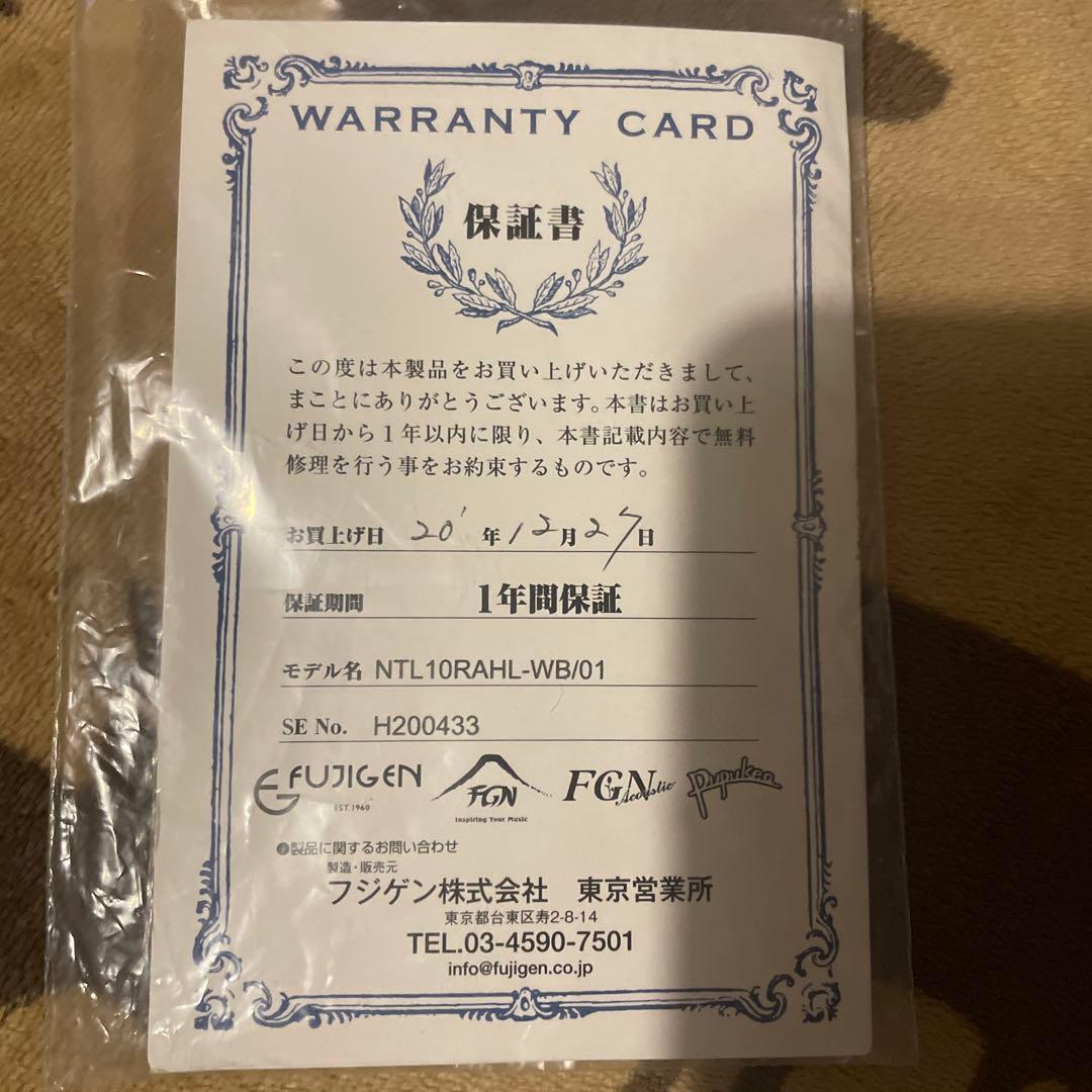 Mab.y様専用 FUJIGEN フジゲン NTL 10RAHLレフティ