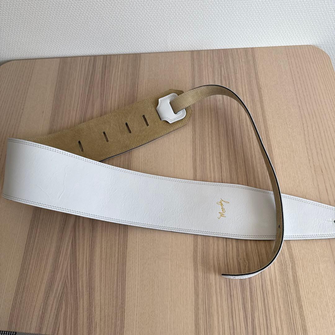 【ほぼ未使用】MOODY STRAPS Leather&Suede 4.0\"