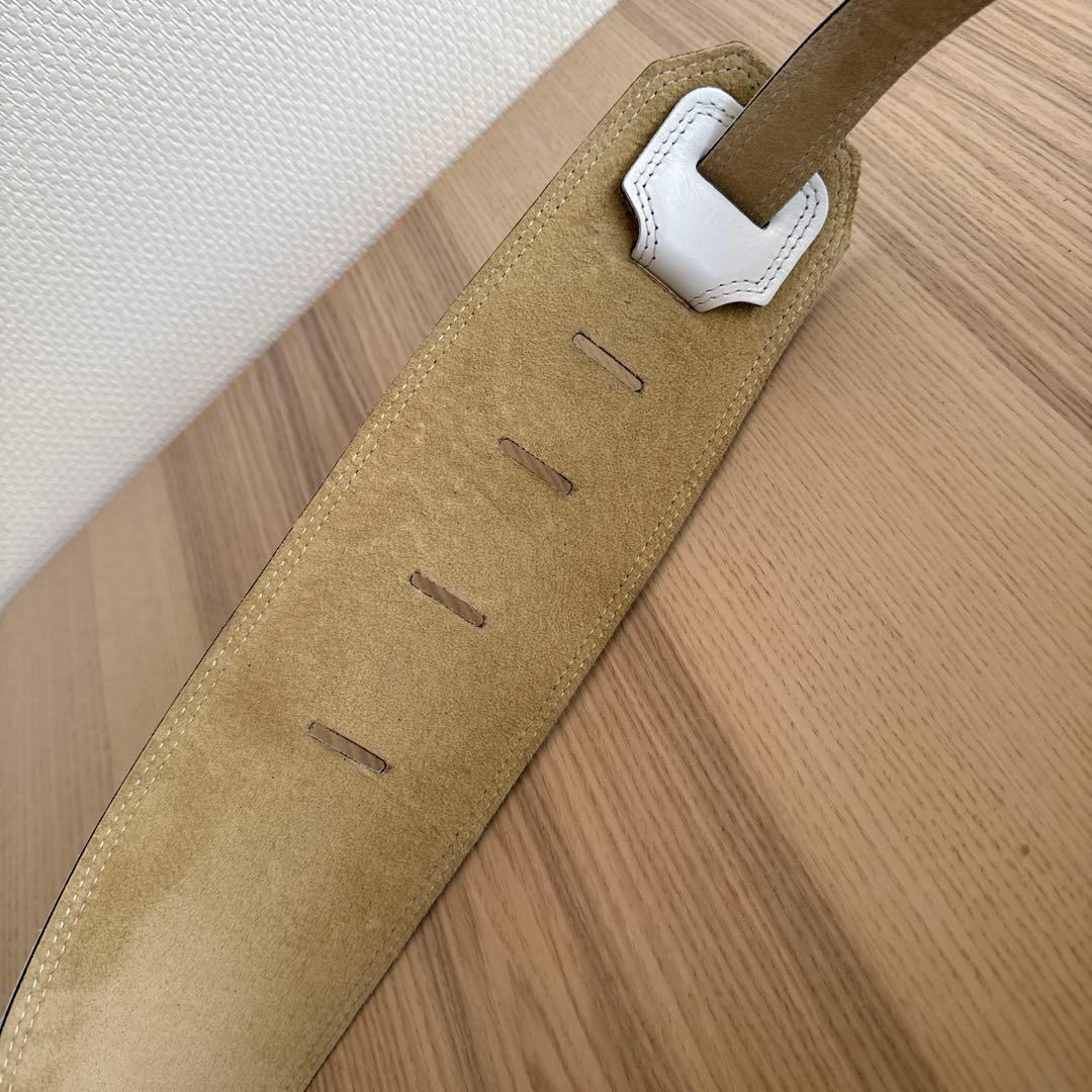 【ほぼ未使用】MOODY STRAPS Leather&Suede 4.0\"