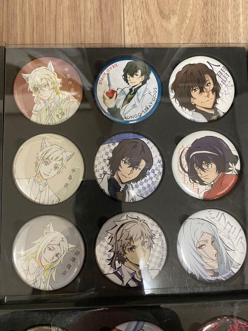 文豪ストレイドッグス 缶バッジ まとめ