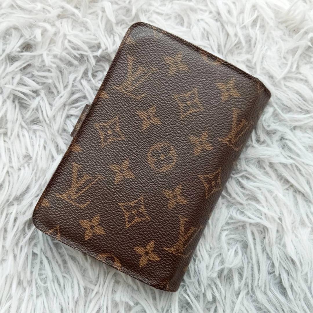 ルイヴィトン モノグラム ポルトパピエジップ 二つ折り財布 - メルカリ