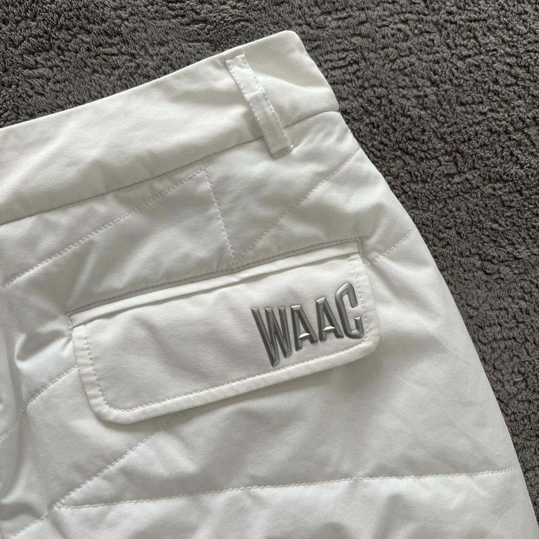 waac GOLF ワック　ゴルフ　スカート 中綿　レディース　ロゴ　インパン