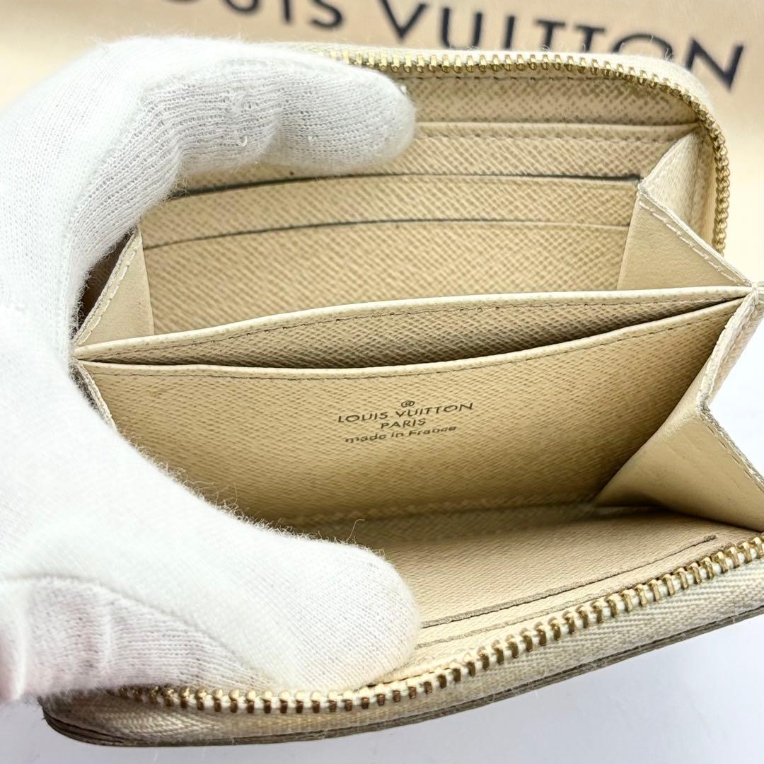 ルイヴィトン　ダミエ　アズール　パース　小銭入れ　N63069