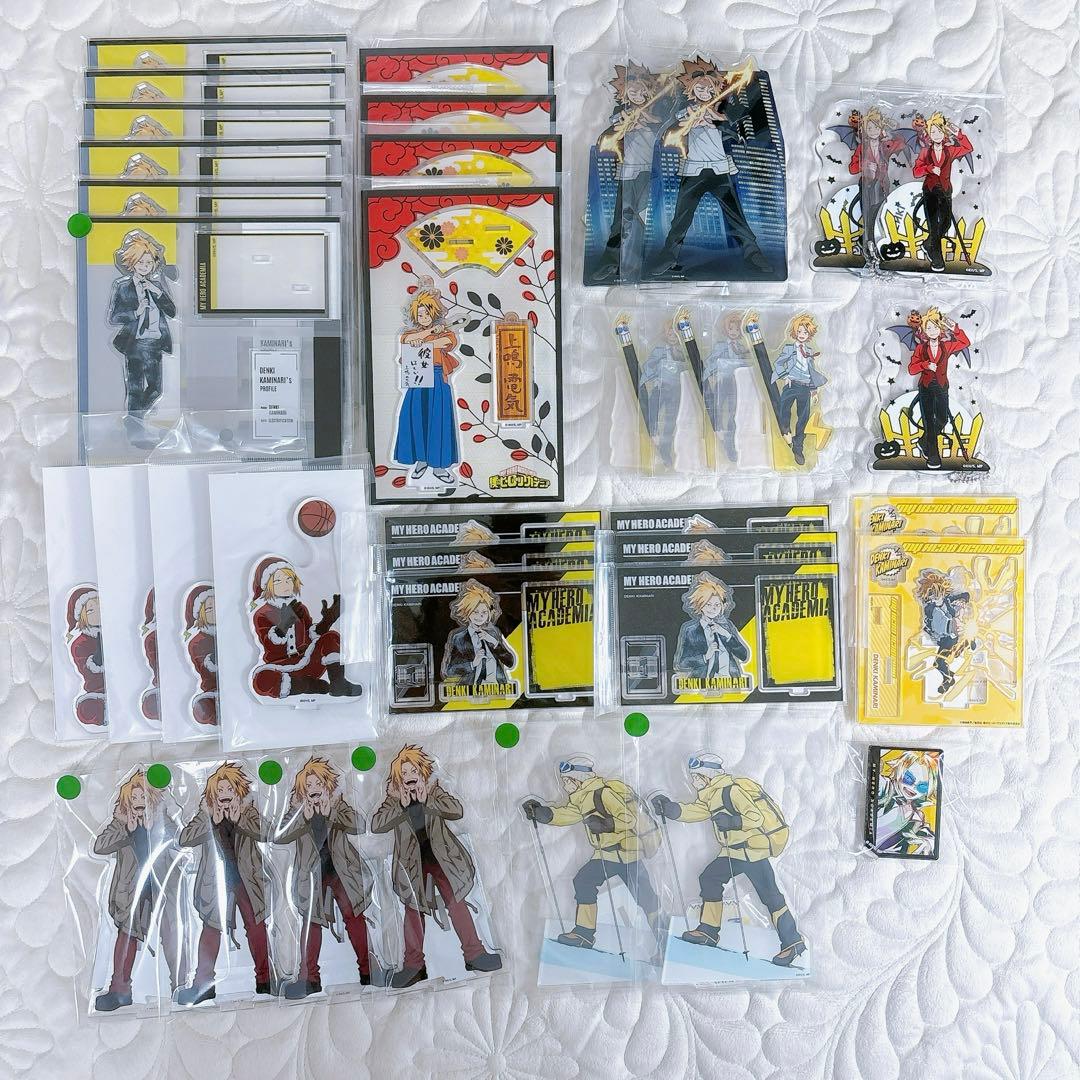 ヒロアカ 上鳴電気 缶バッジ アクスタ まとめ売り㉚