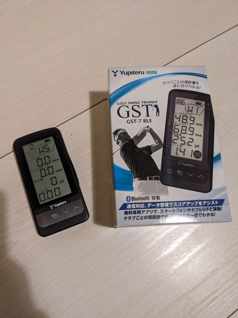 小売 ユピテル GST-7 BLE ゴルフ スイングトレーナー 飛距離計測器