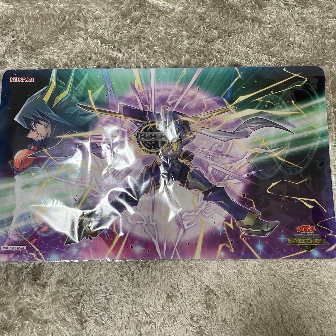 新品未開封不動遊星&ジャンク・ウォリアープレイマットランキングデュエル