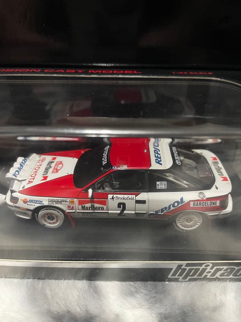 HPI Racing トヨタ セリカ 1/43 1/43 hpi Marlboro Toyota Celica GT-FOUR #1 J. Kankkunen team