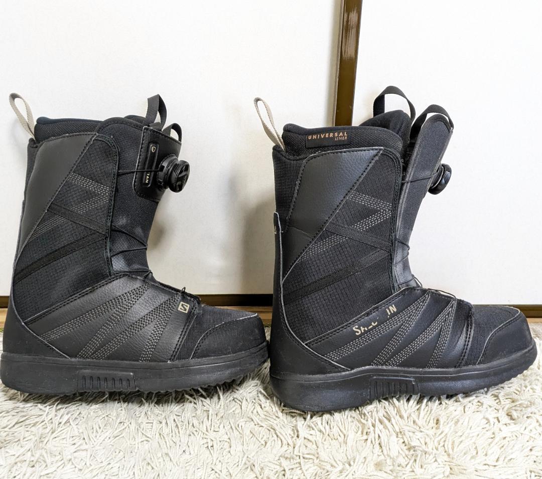【8回使用】25.5cm サロモン タイタンボア 2023 スノーボードブーツ