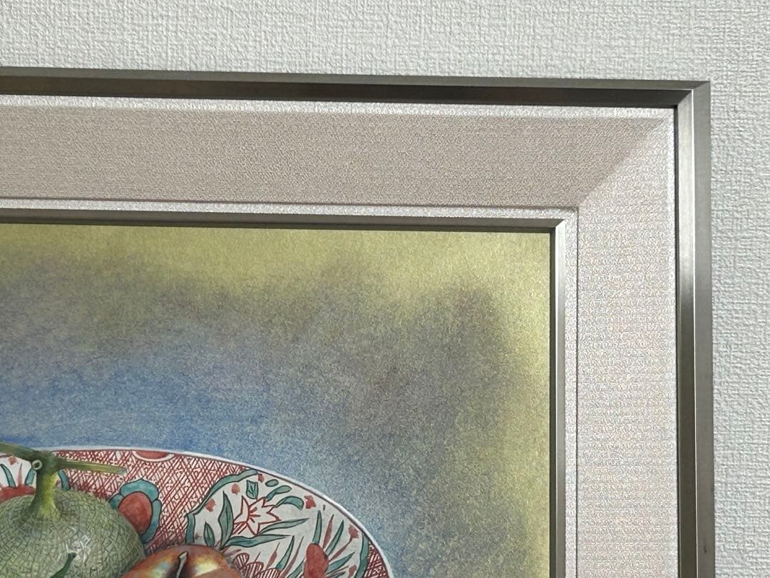 五十川昇来　静物　F10号　日本画