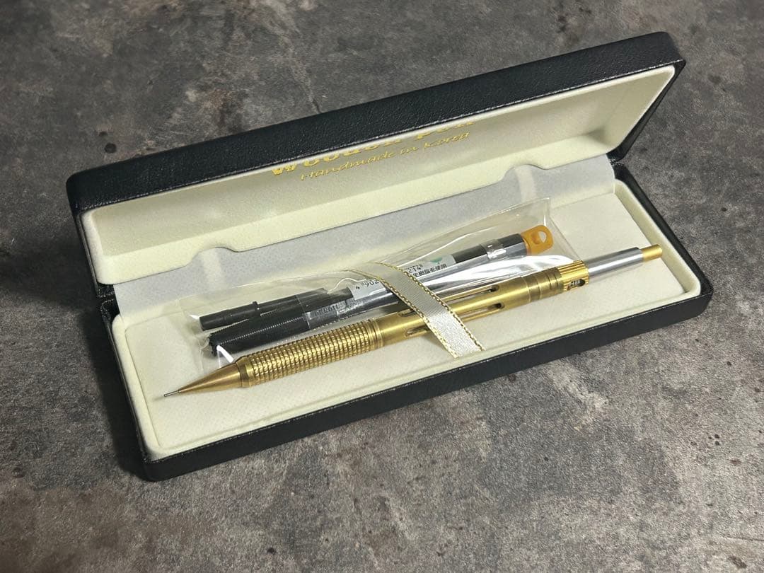 ツーワンウッド 真鍮PG5 【シャーペンカスタム】ぺんてるPG5を