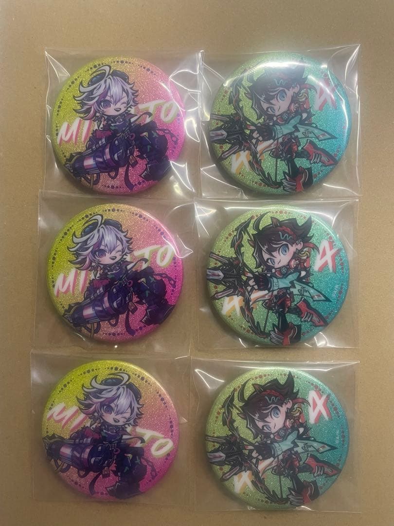 にじさんじ 缶バッジ 三枝明那 不破湊 Stun Mode 缶バッジ - メルカリ