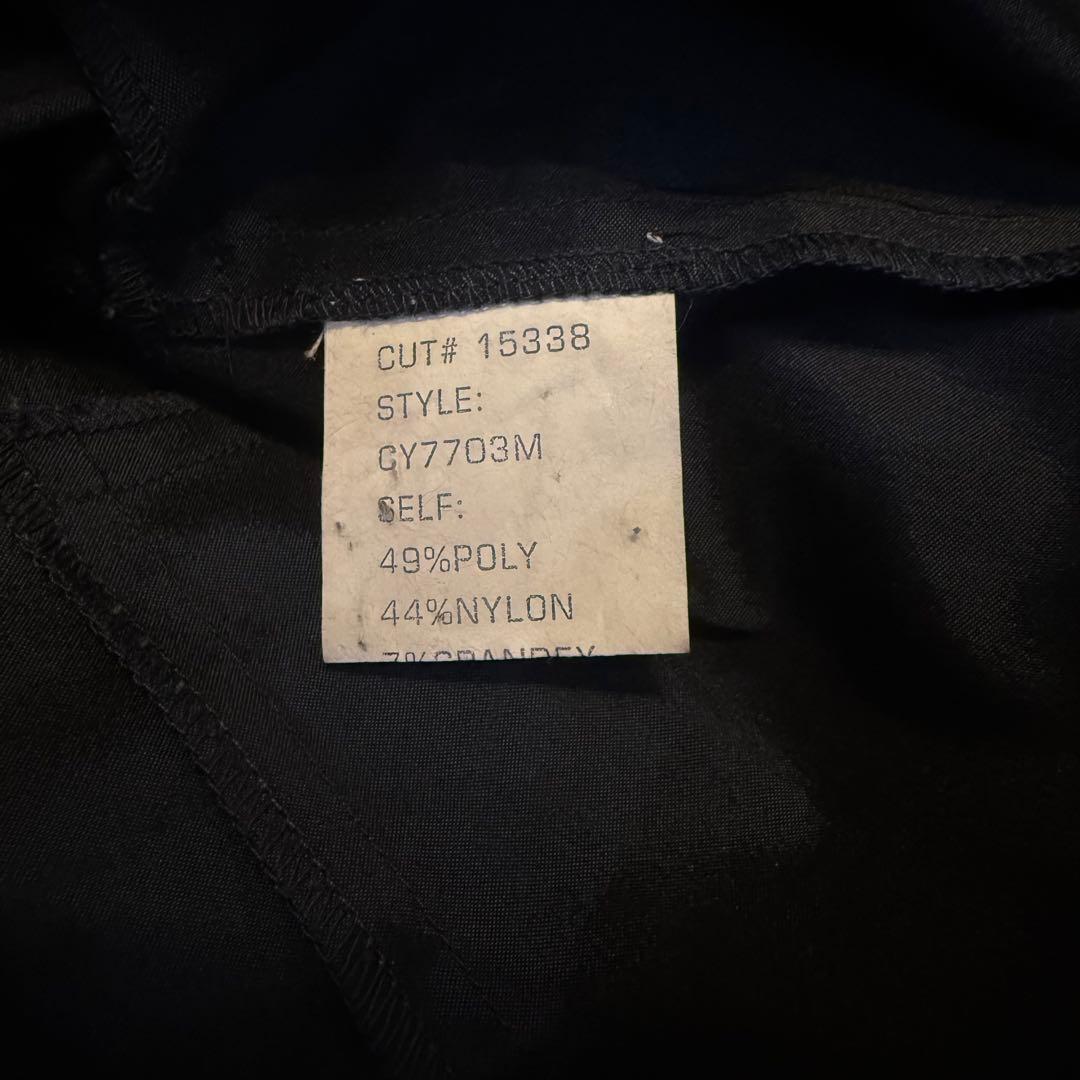 【TADASHI collection】黒の襟付きフレアパーティードレス