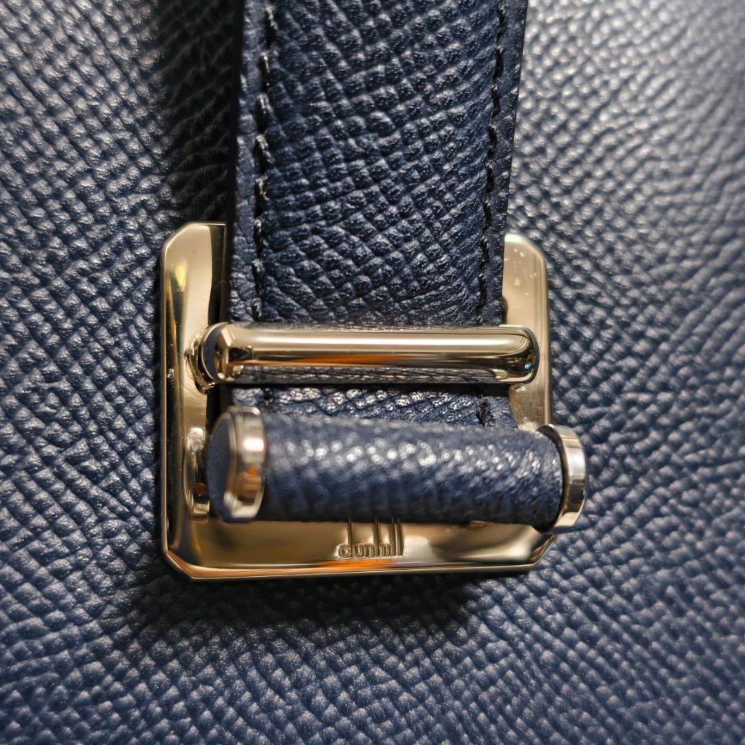 【極美品】dunhill ダンヒル カドガン ブリーフケース ネイビー