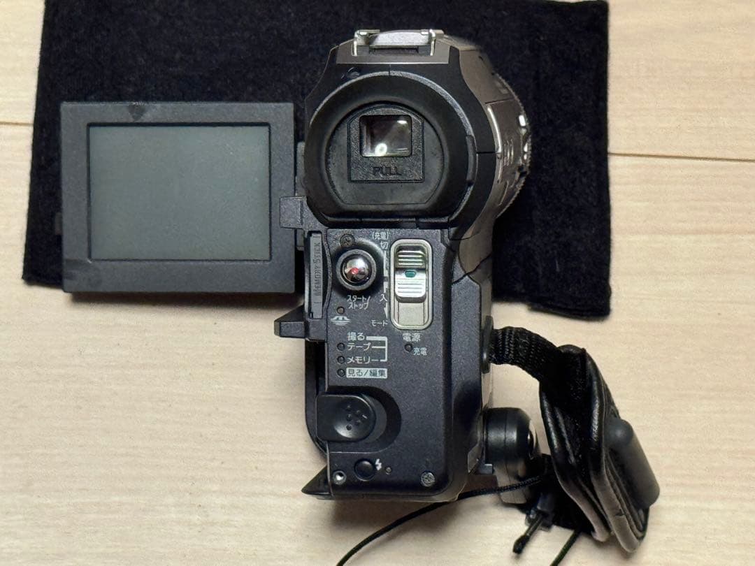 SONY DCR-PC300K ビデオカメラ　望遠・広角レンズ、ライト、マイク等