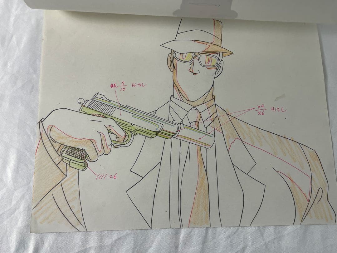 し*ん様 シティハンター　セル画9点