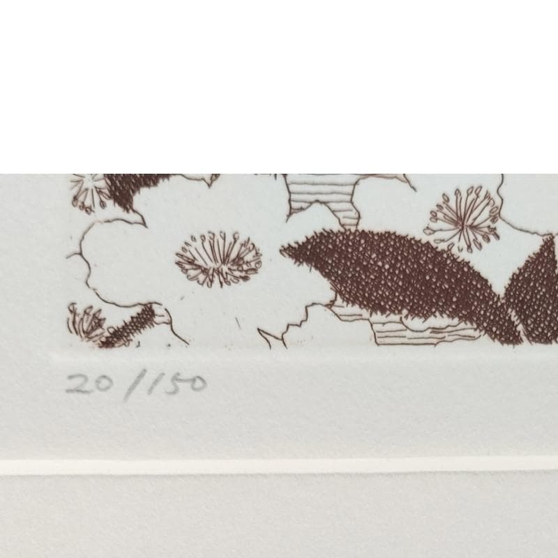 ☆西村一夫☆「座る婦人」銅版画　八ツサイズ ED20/150 未使用！