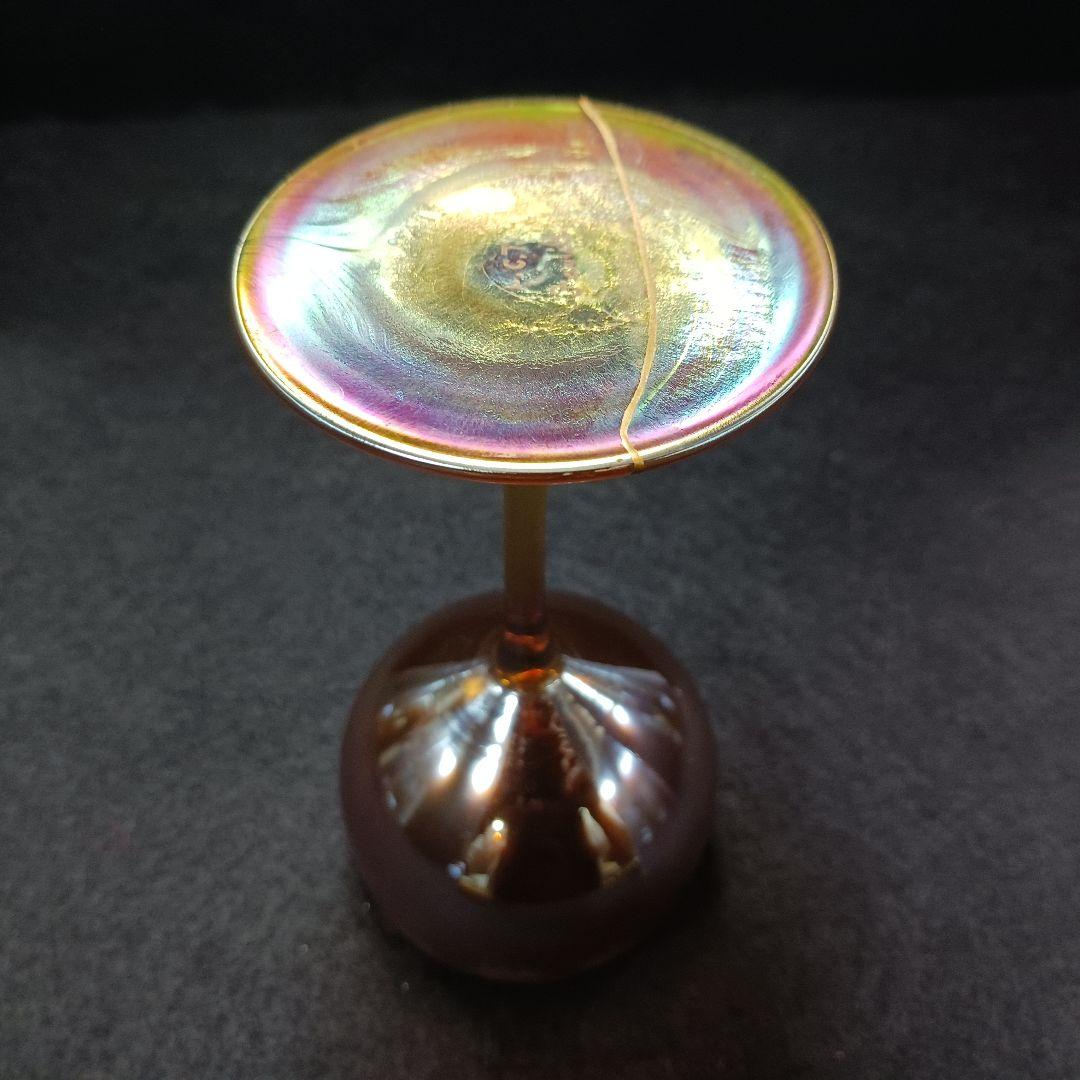 Y1081-10 ルイス・カムフォート・ティファニー作 ファブリルガラス