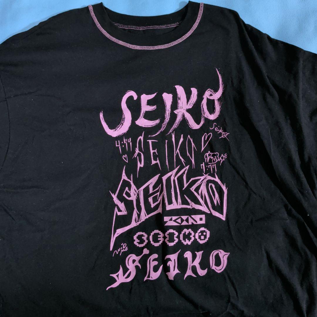 大森靖子 せこ溺れるロゴ Tシャツ 黒 XL - メルカリ