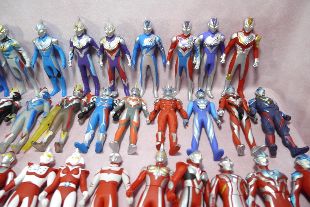 【専用】ウルトラヒーローシリーズ500　ウルトラマン　ソフビ　124体セット