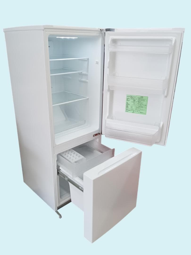 福井県近県送料無料 2ドア冷蔵庫 156L 2024年製 YRZ-F15LW 白