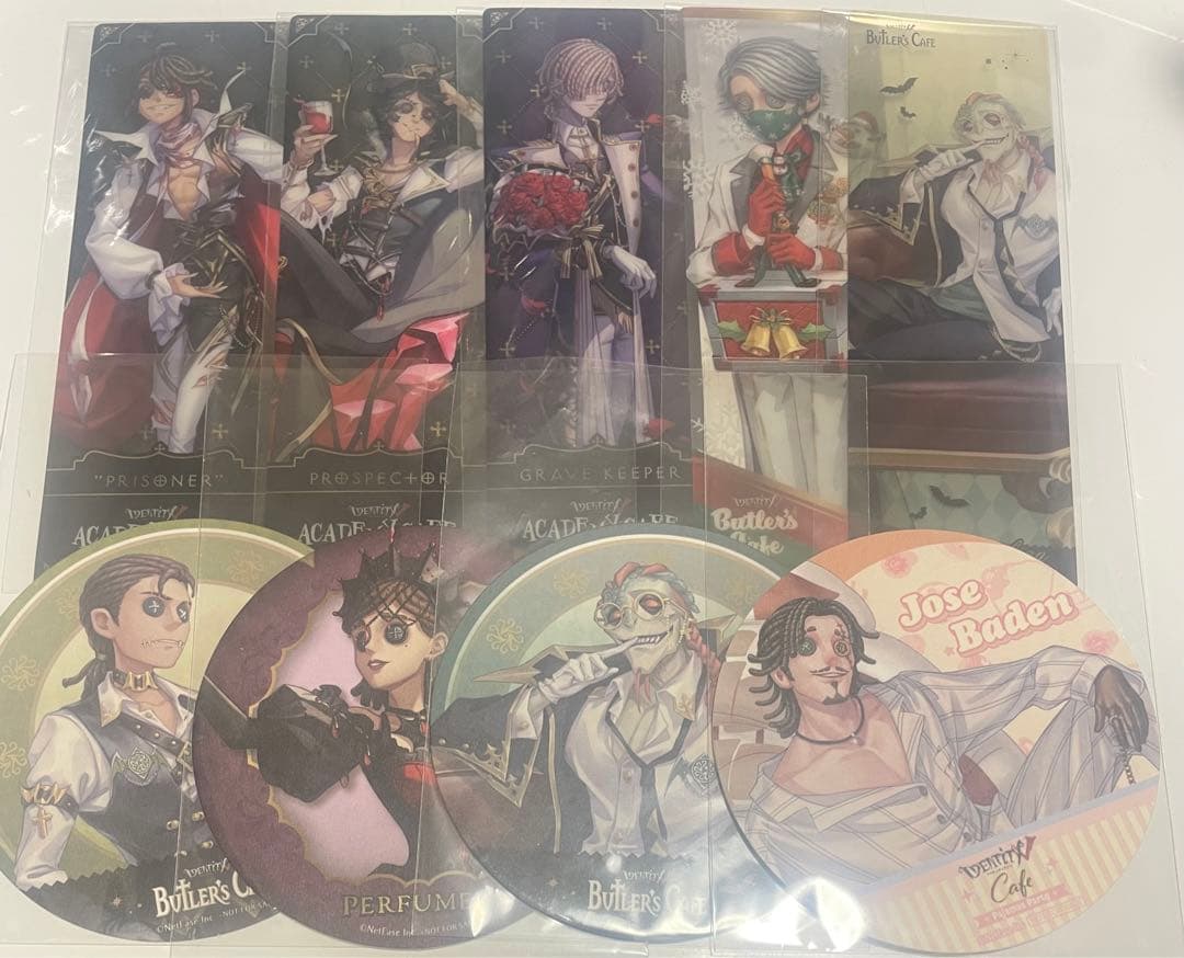 IdentityⅤ 傭兵 クリアしおり バトラーズカフェ 5弾 第五人格 公式